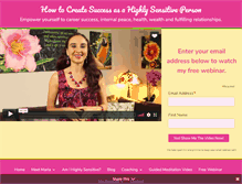 Tablet Screenshot of mariapascucci.com
